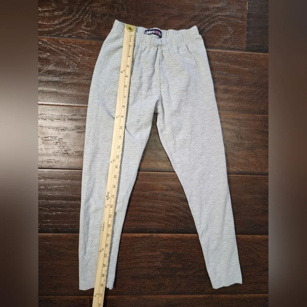 Girls Limited Too Gray Leggings M